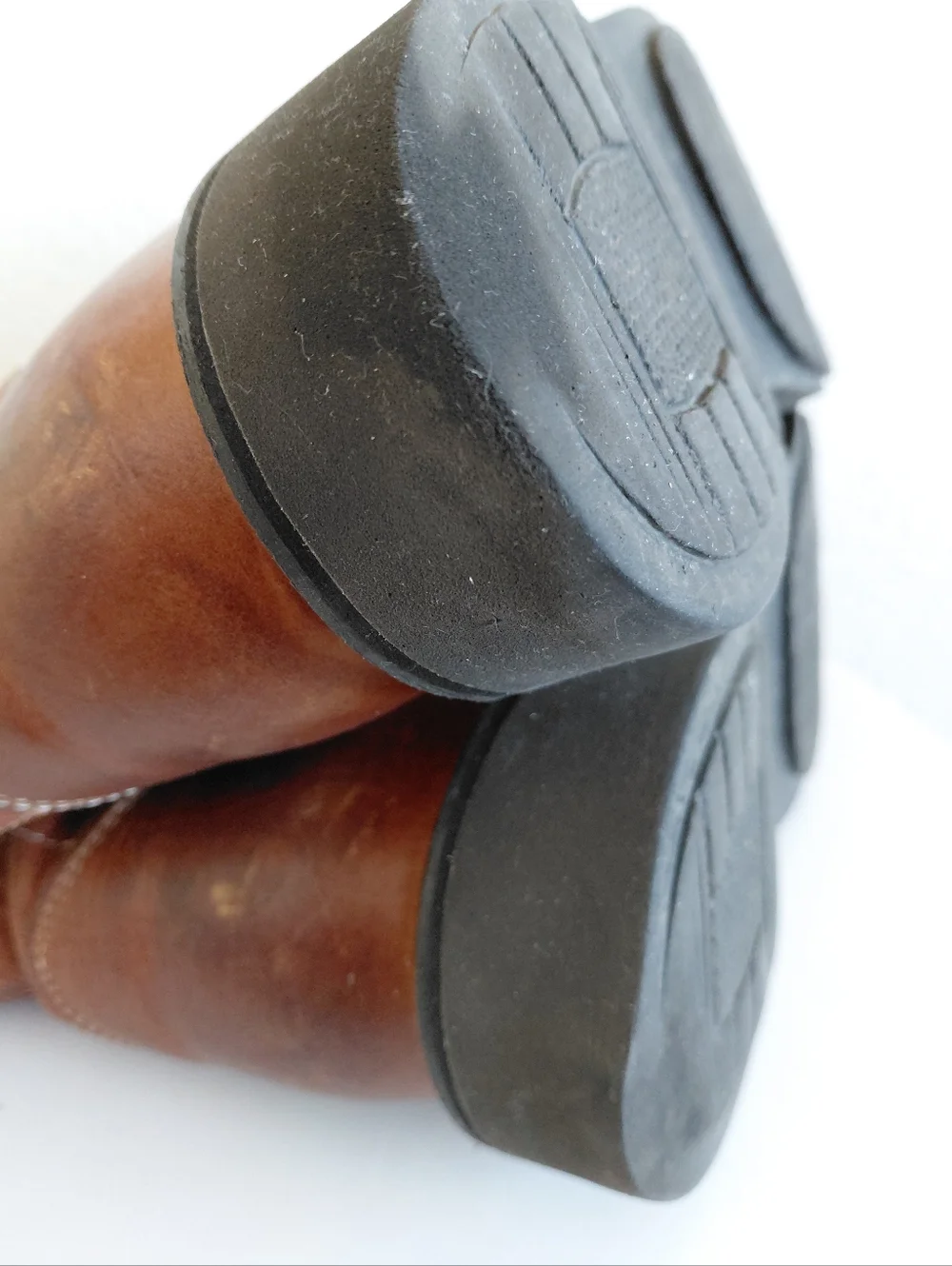 Justin Conductor Boots  Electrical 10” Shaft Work 4766 Leather Copper USA